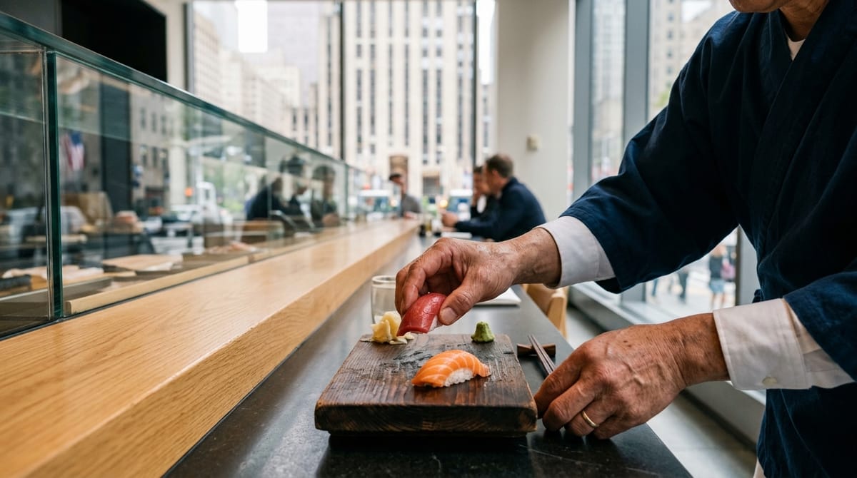 Double Knot NYC Review: Sushi Near Rockefeller Center