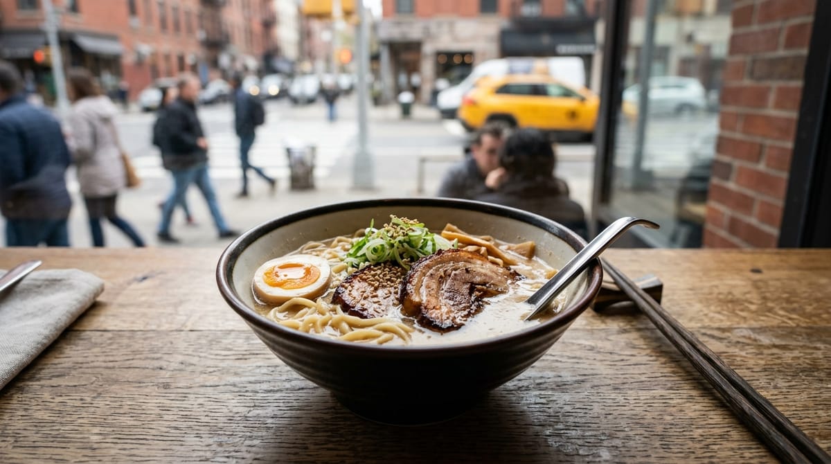 Totto Ramen NYC Alternative: Tonchin New York Review