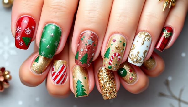 holiday nails 2024