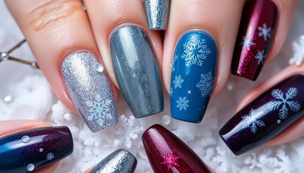 winter nail colors